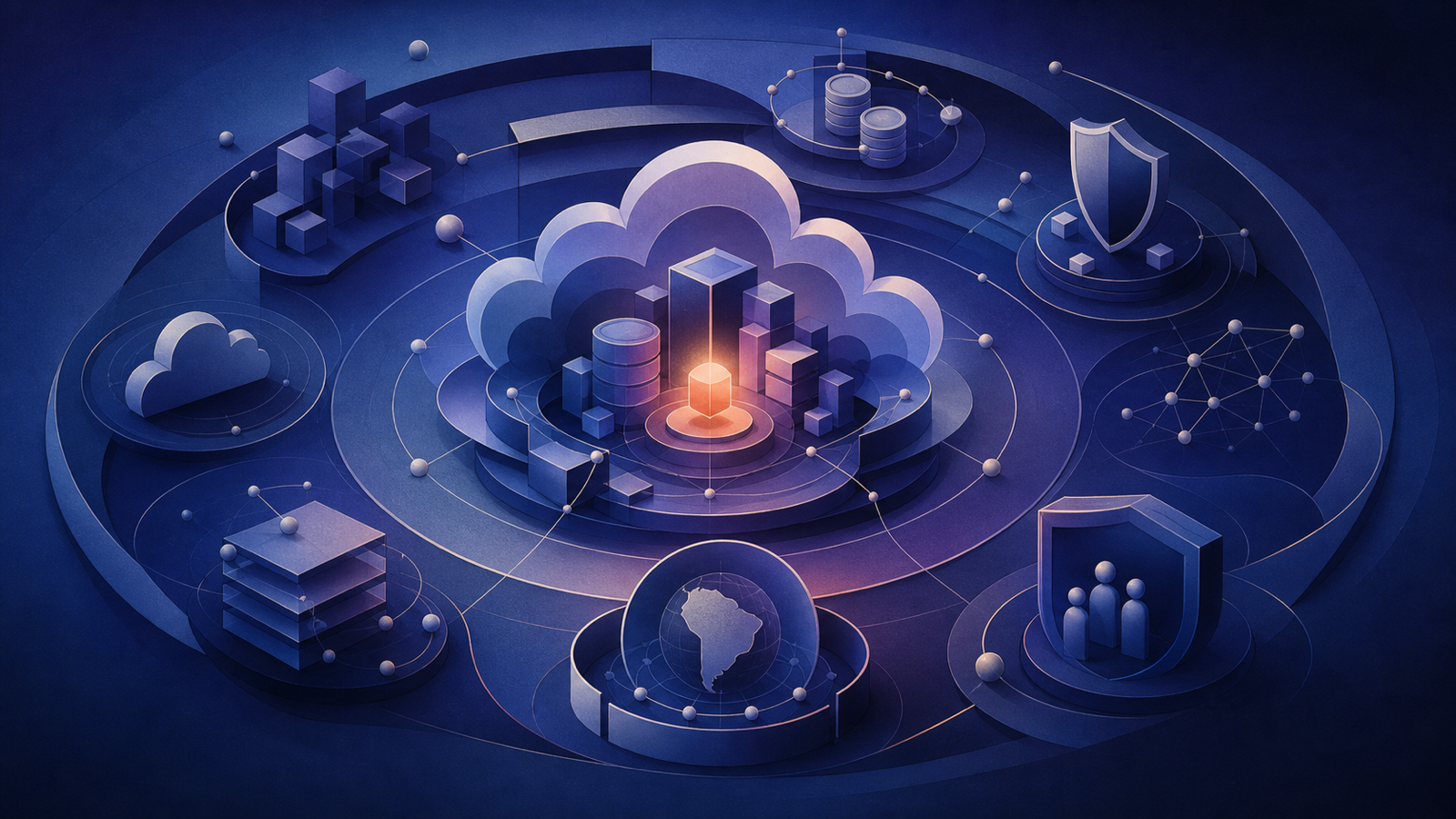 Cloud para apps nas empresas: comparativo de modelos, custo e risco