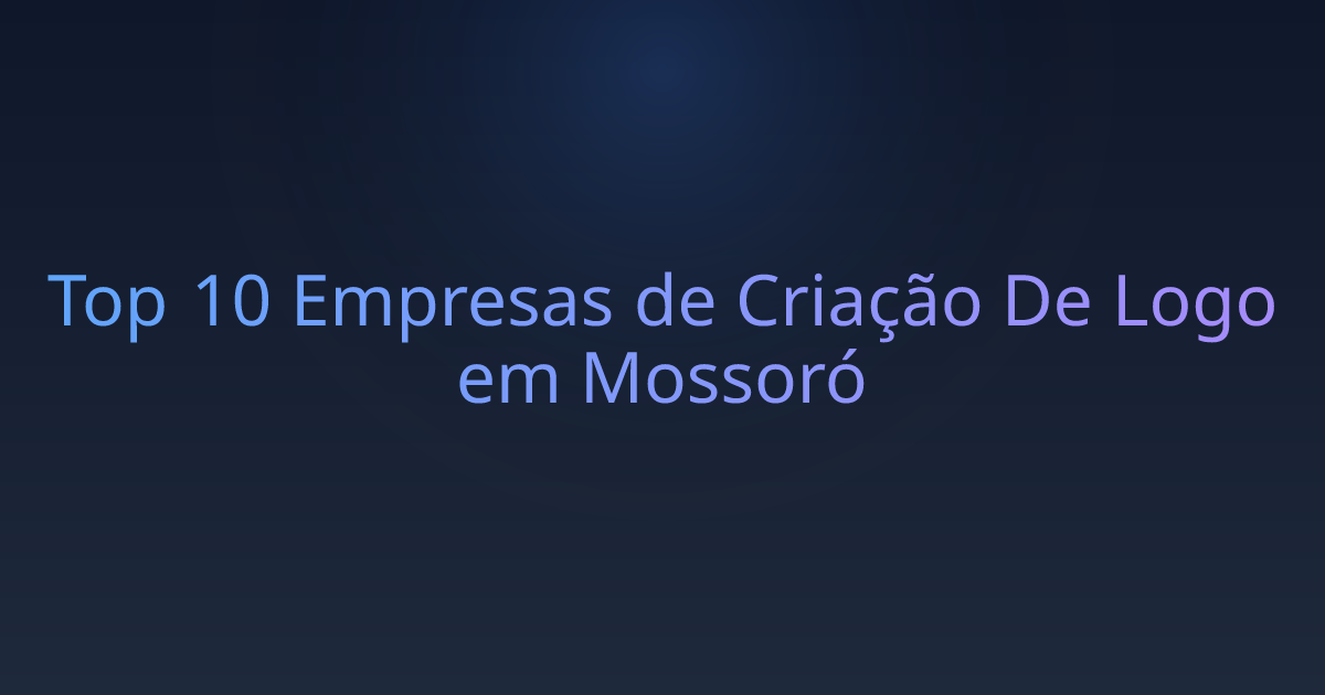 Top 10 Empresas de Criação De Logo em Mossoró