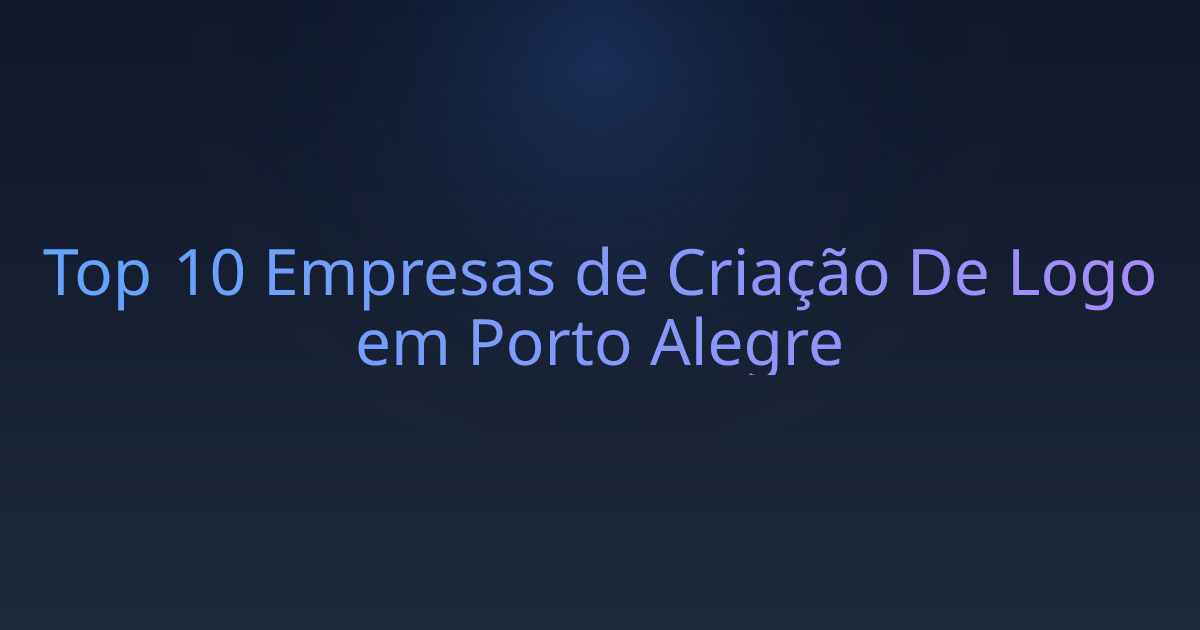 Top 10 Empresas de Criação De Logo em Porto Alegre