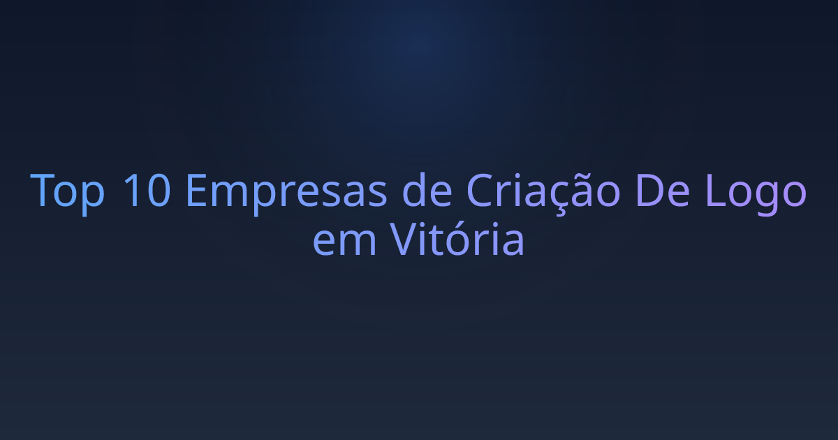 Top 10 Empresas de Criação De Logo em Vitória