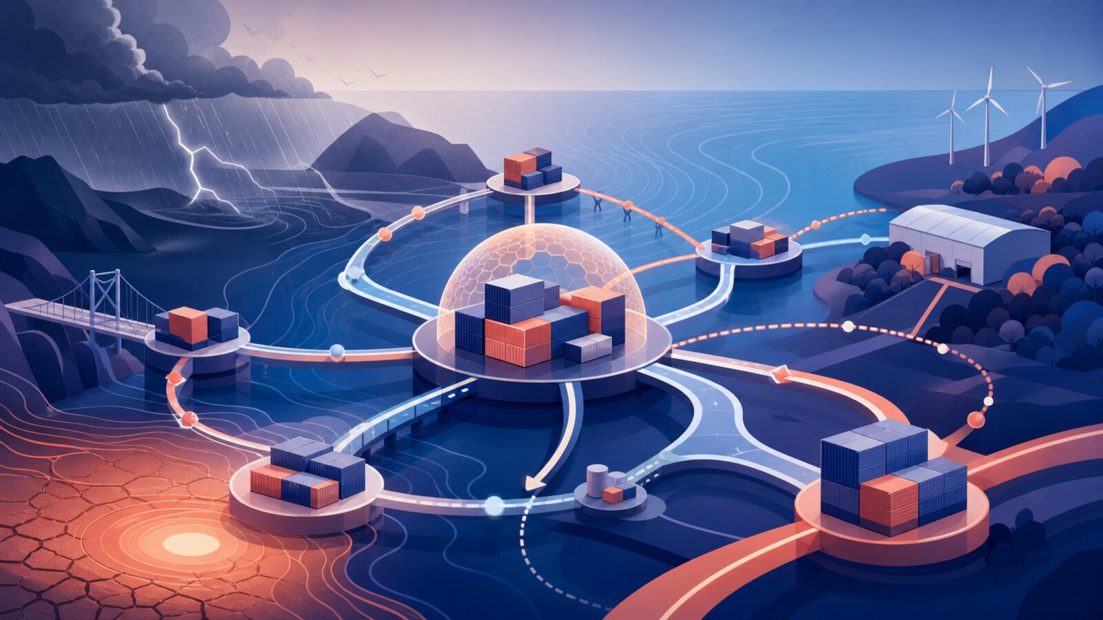 Cadeias de fornecimento resilientes: além do just-in-time